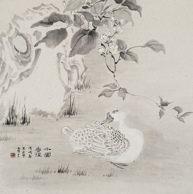 青年画家白洁:山林幽思人展—略谈禅画与我的艺术理想