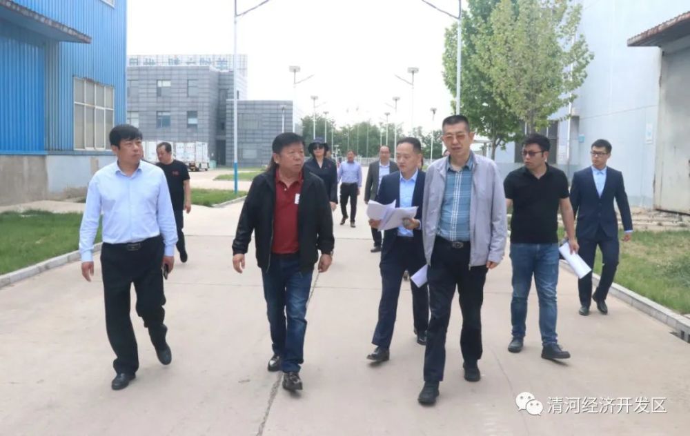 格满林新型材料科技有限公司董事长杨友林一行来开发区考察