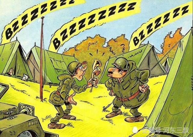 军营快乐时光,冷战期间北约驻欧洲部队搞笑漫画图集