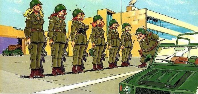 军营快乐时光,冷战期间北约驻欧洲部队搞笑漫画图集