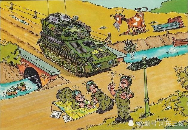 军营快乐时光冷战期间北约驻欧洲部队搞笑漫画图集