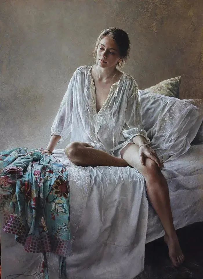 法国女画家娜塔莉·皮库莱的绘画艺术作品赏析