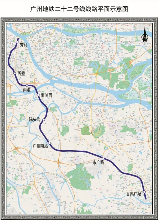 广州地铁25号线规划图图片