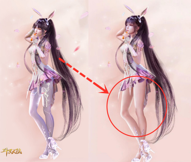 斗罗大陆:小舞不穿袜子有多美?"大象腿"瞬间丢掉,这才叫"真女神"