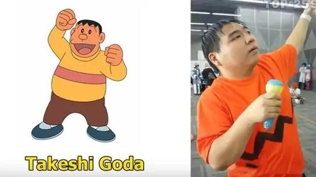 哆啦a梦真人化大雄是小萌新胖虎且壮又猥琐