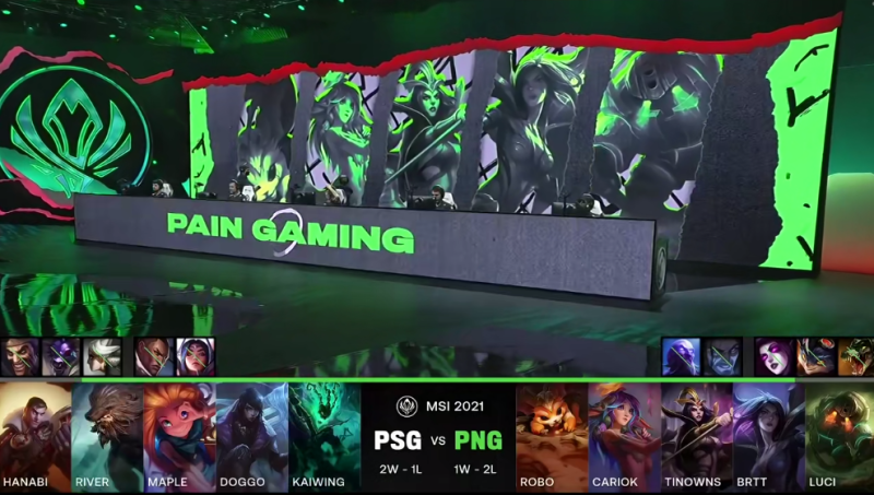 "威客lol"季中赛小组赛:psg 1-0 png