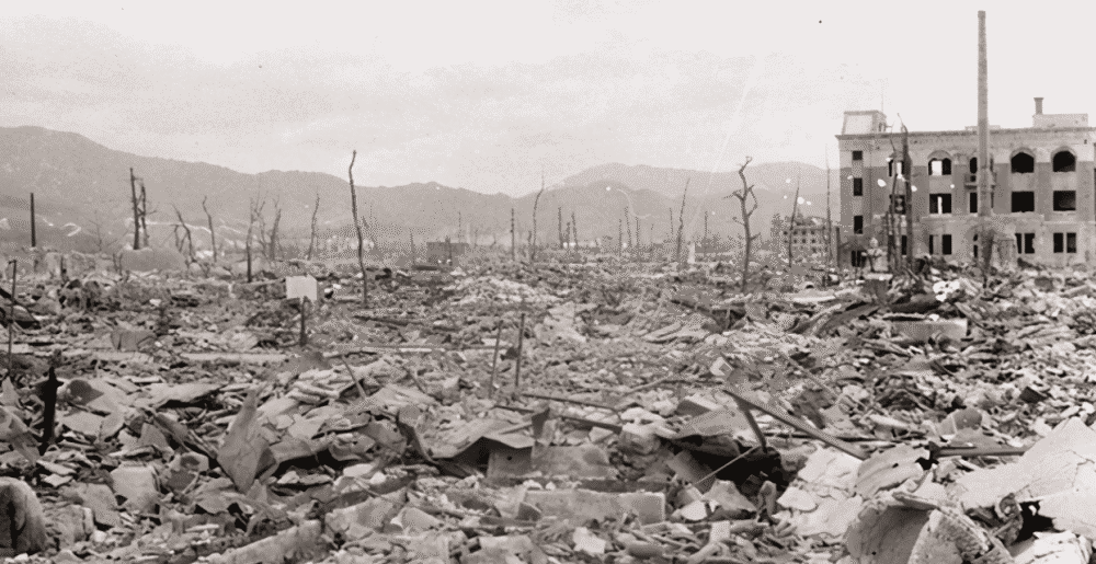 广岛核爆现场图片图片