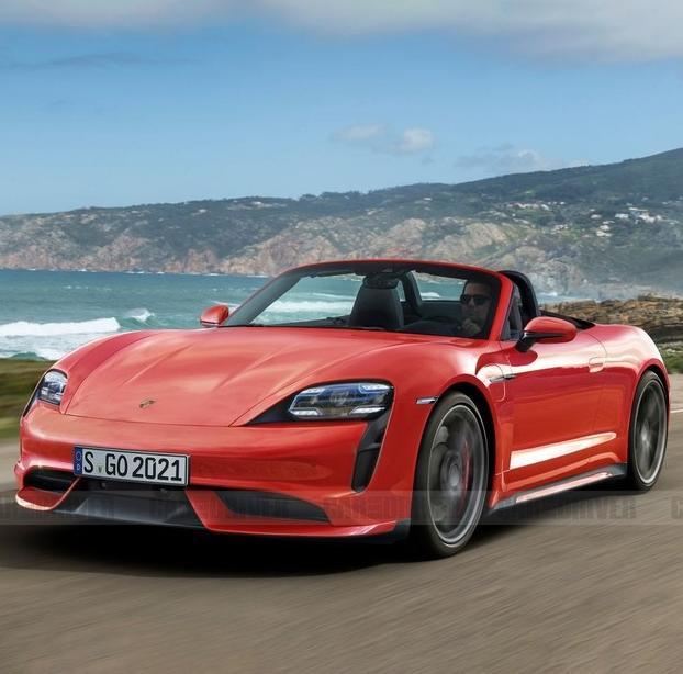 保时捷718boxster效果曝光没了青蛙眼有点像兰博基尼