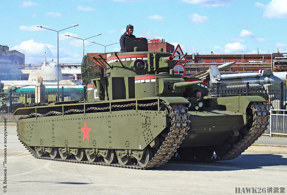 乌拉尔军事博物馆"胜利日"阅兵式彩排 二战珍贵重装备列队行进