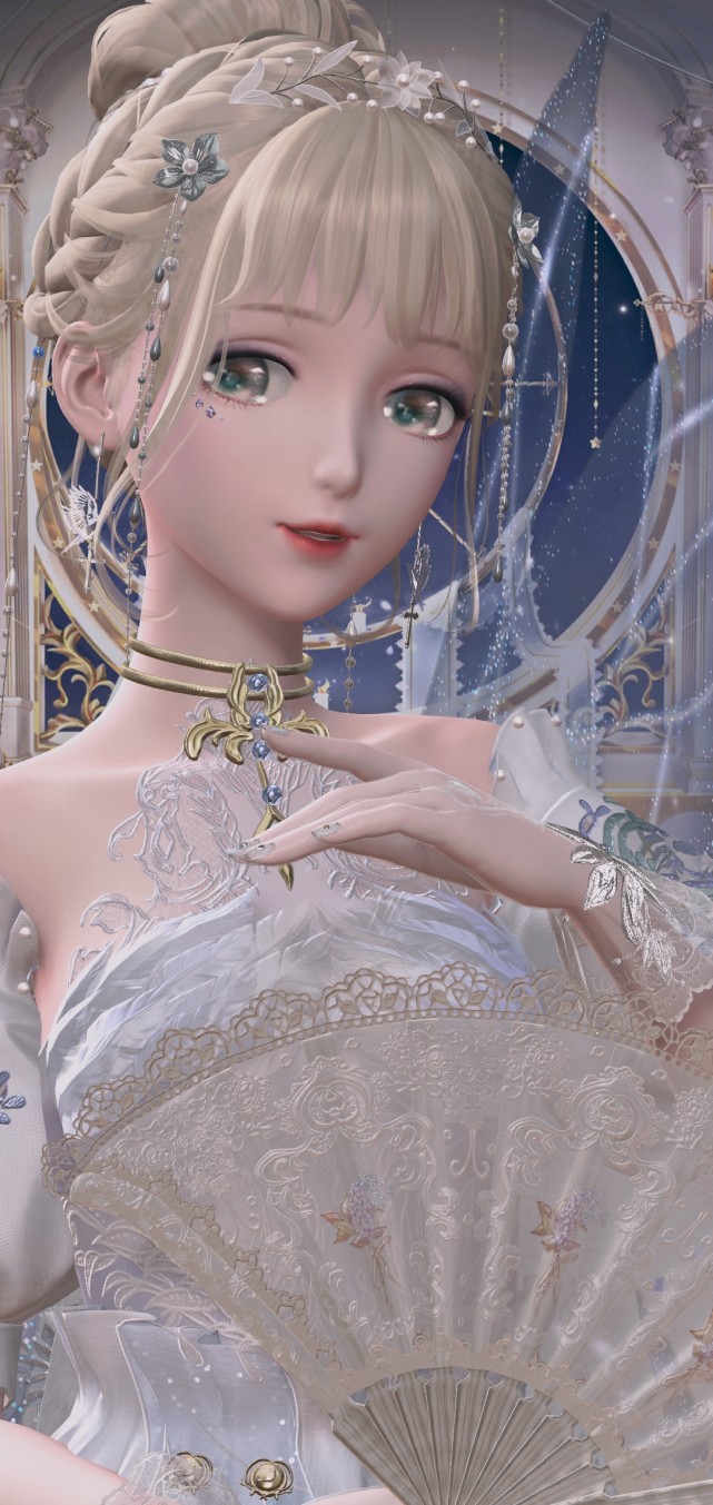 闪耀暖暖:投稿搭配之神明少女在光的终点吟唱,神从人间路过|闪耀暖暖