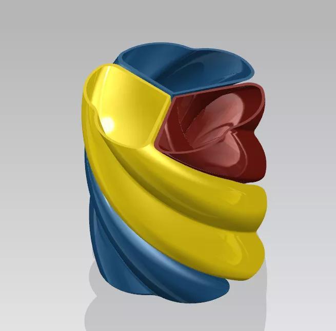 ug/nx 创意水杯,一个递减一个旋转,快来看看怎么做吧