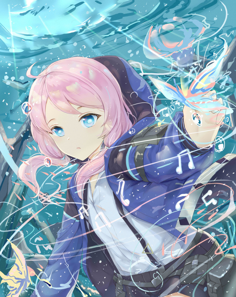 明日方舟蓝毒新皮肤简析青春满溢的运动少女wink让人无法拒绝