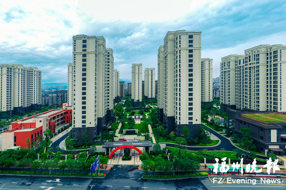全市最大保障房项目霞镜新城开始陆续交房