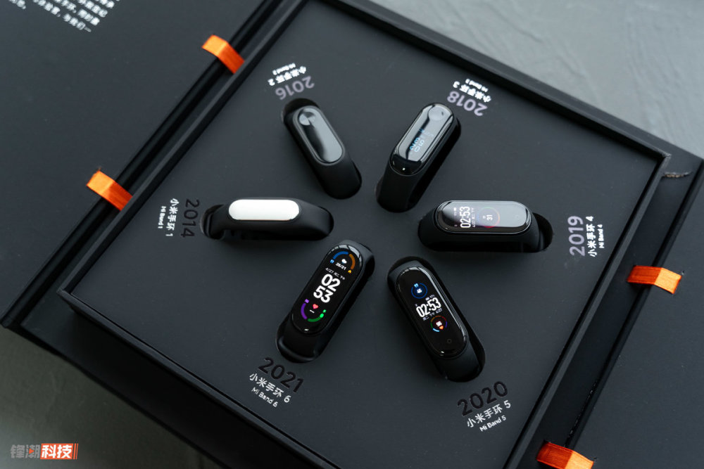 从三个点到全面屏小米手环历代机型回顾
