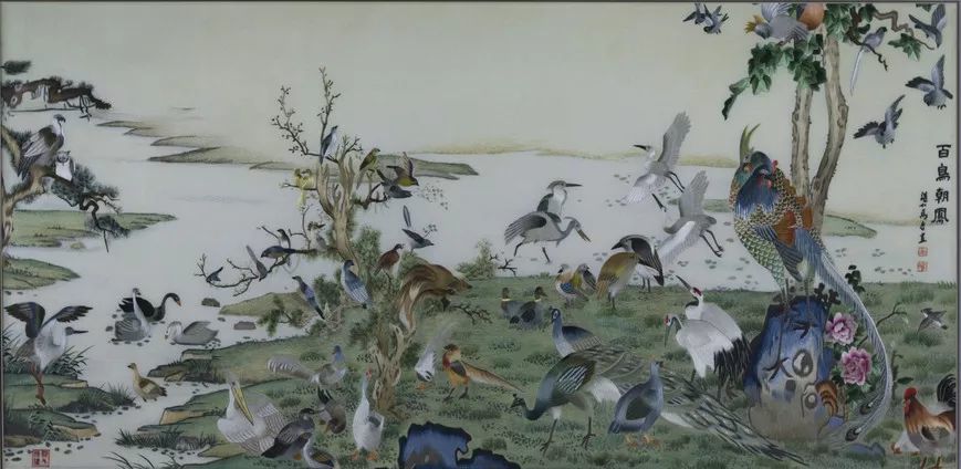 作品《百鳥朝鳳》