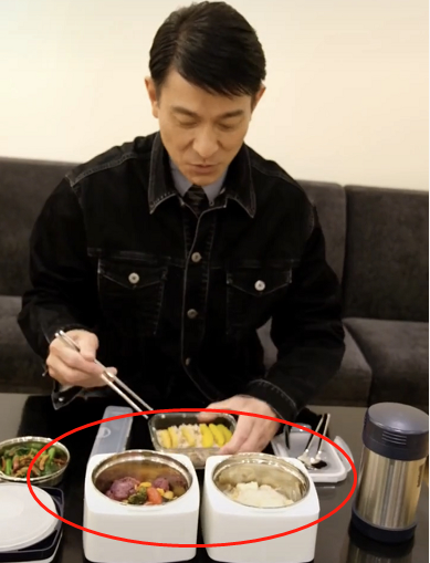刘德华吃饭的照片图片