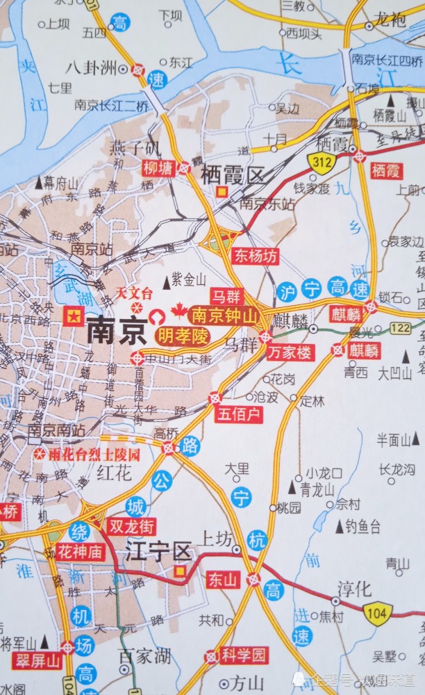 南京市紫金山东边的麒麟街道位置不错这里属于江宁区