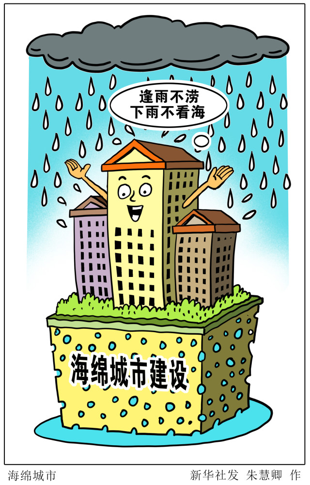 (图表·漫画)【经济】海绵城市_腾讯新闻
