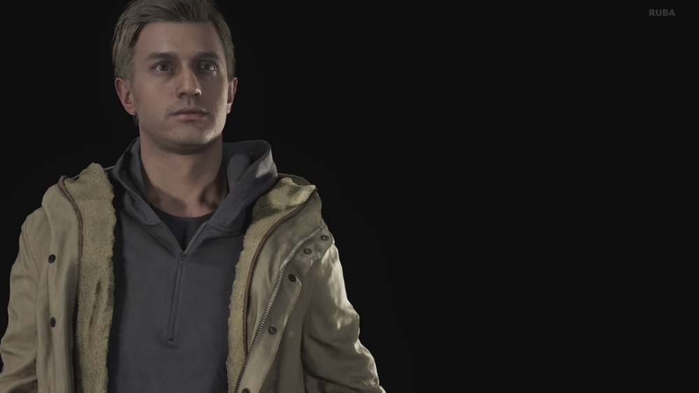 即使是在游戏图鉴里,卡普空都为伊森的脸加上了阴影,玩家不得不使用