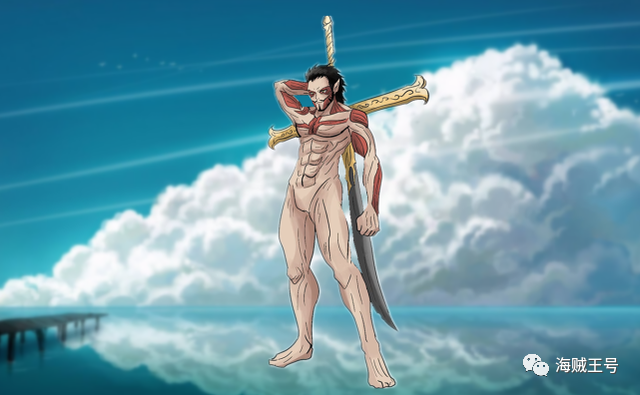 当海贼王的角色巨人化,白胡子重返年轻,香克斯看起来有点危险