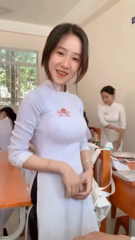 越南美女性感好身材甜美可愛