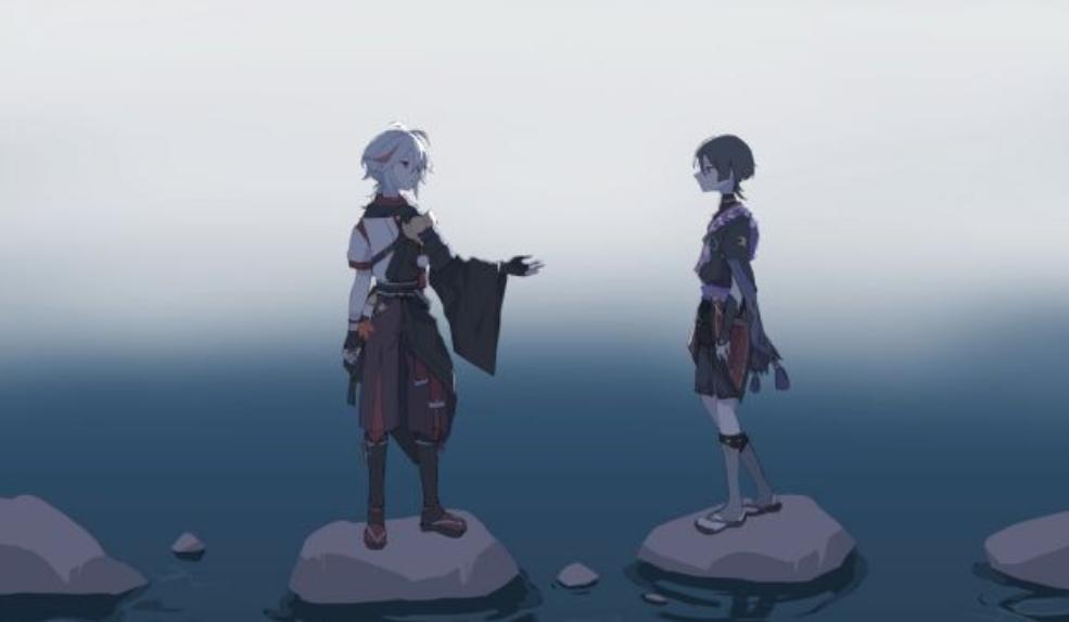 设定很互补,外服玩家把cp同人图都画好了!