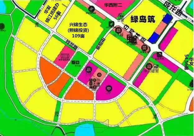 天府新区锦江镇规划图图片