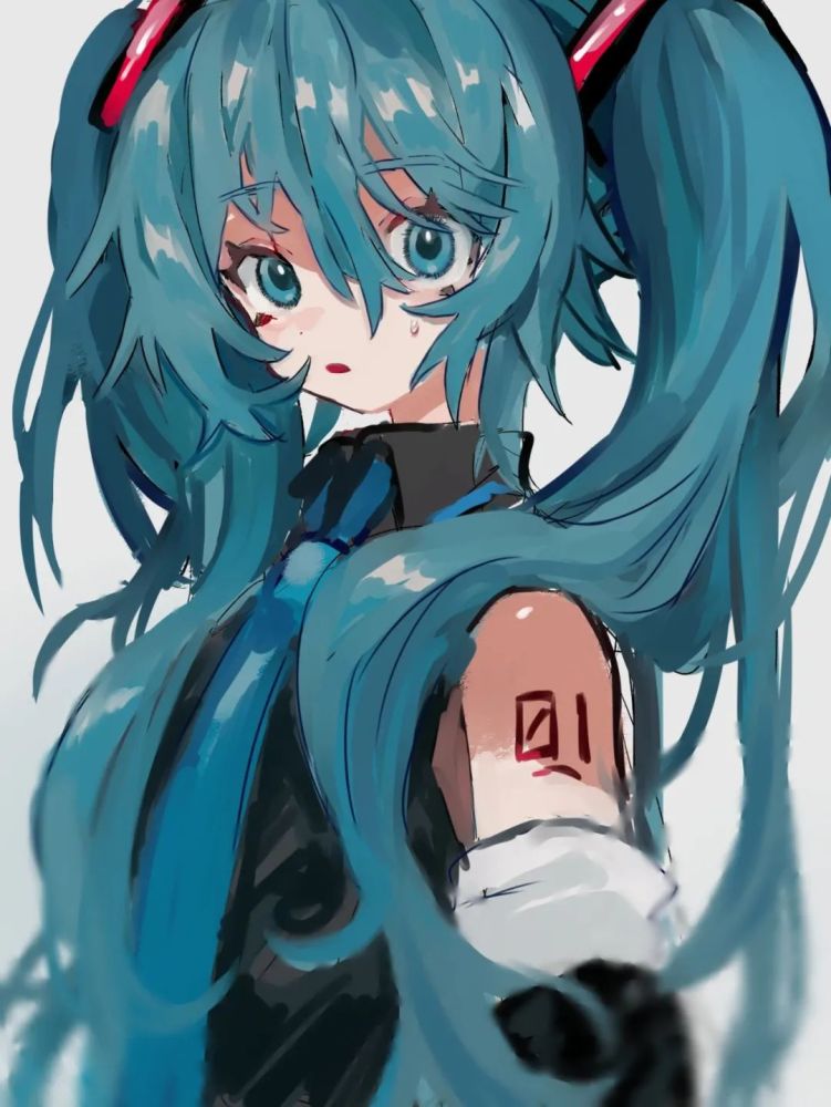 【二次元头像】初音miku超可爱!卡通动漫美少女人物合集