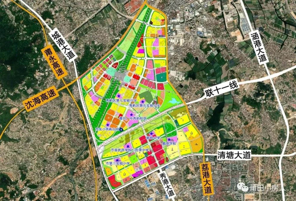 二,建设地址:莆田市秀屿区笏石镇一,项目名称:莆田第一中学秀屿校区