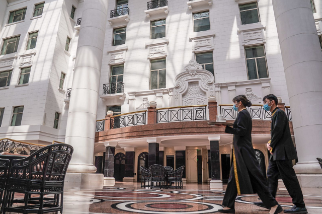 大修近三年北京贵宾楼饭店焕新迎客