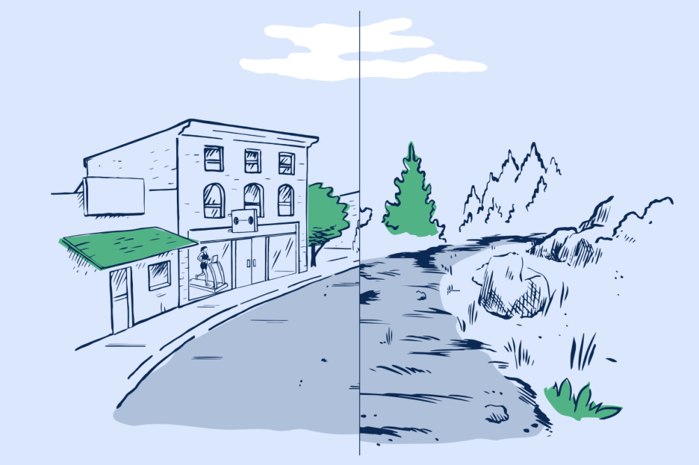 我主要在充满树根,岩石和泥泞的地形上跑步——越野跑鞋具备平坦光滑