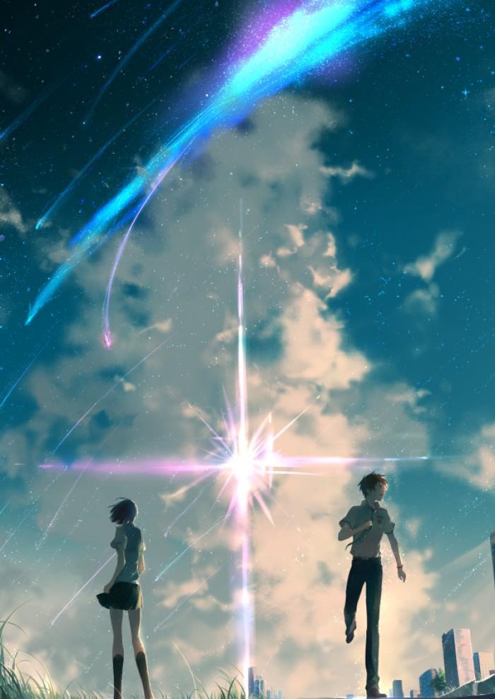 动漫壁纸丨新海诚动漫美图 腾讯新闻