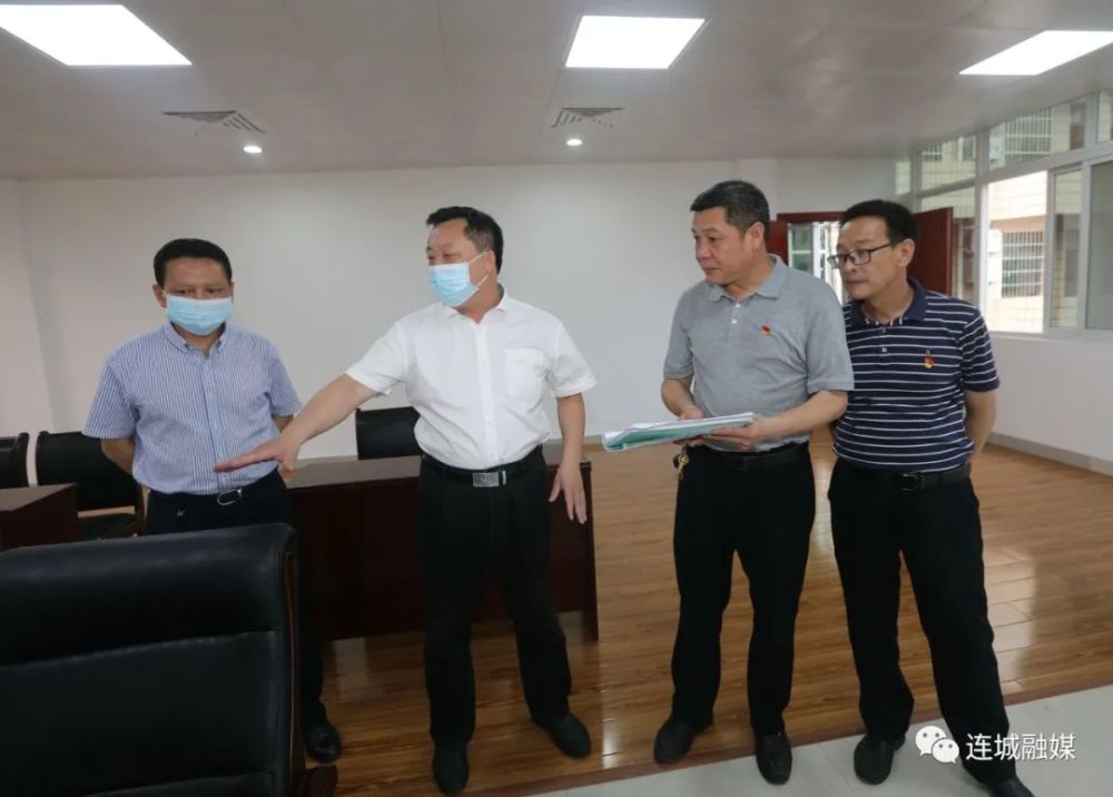 连城县领导调研防灾减灾工作记者:谢冬华  项志伟5月12日,连城县委