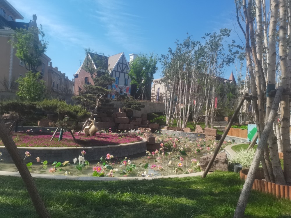 恒大养生谷位于山东省淄博市周村文昌湖度假区正阳路与桃花山路交叉