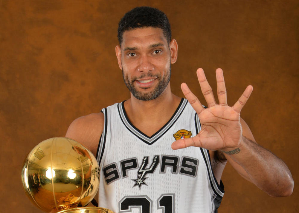 数说邓肯生涯5冠2mvp马刺队史第一巨星