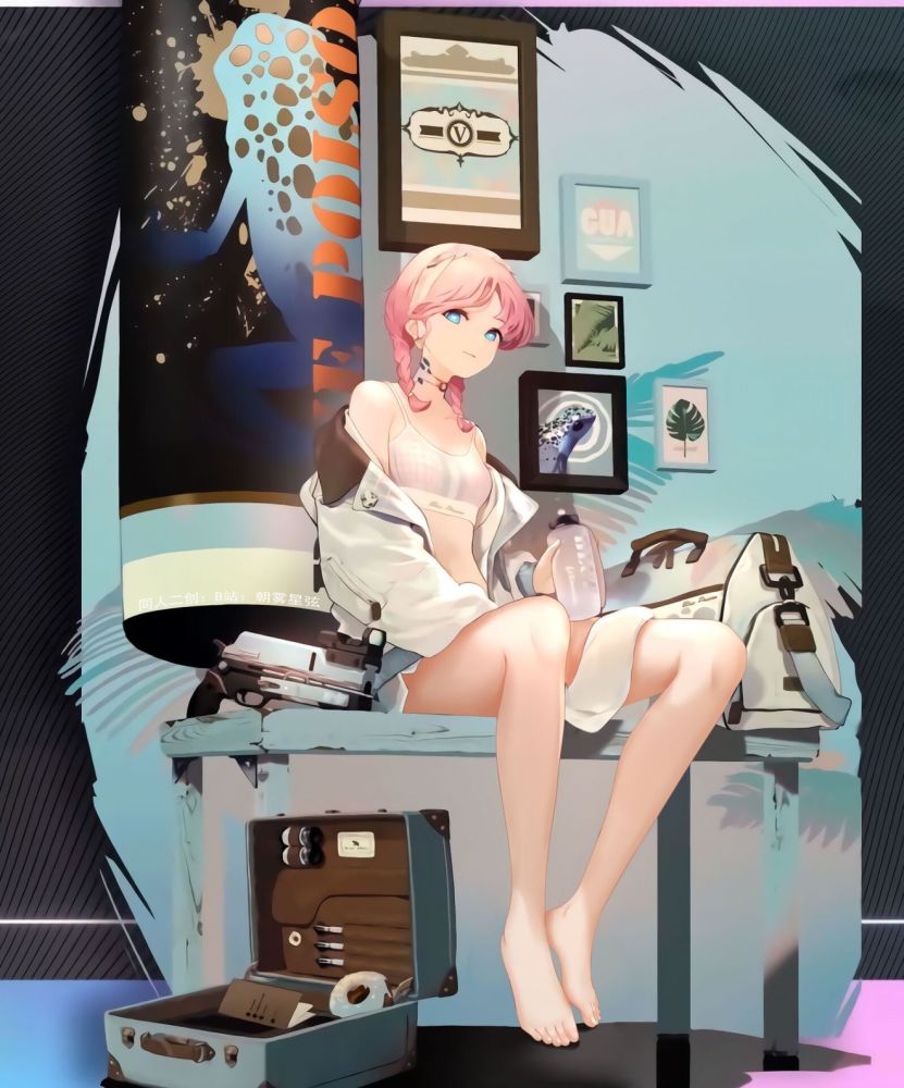 明日方舟 蓝毒的新皮肤浅滩律动来了,玩家:她瞄准的是我的心!