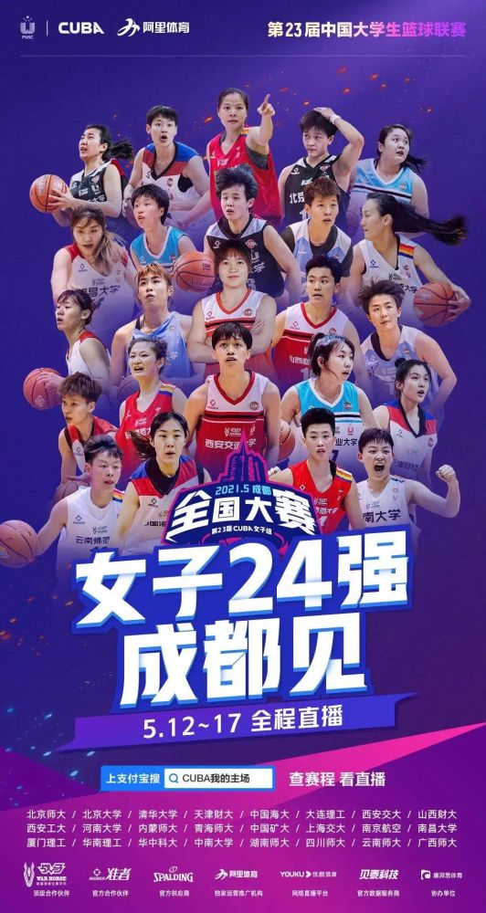 cuba全国大赛女子24强赛海报.图/cuba官网