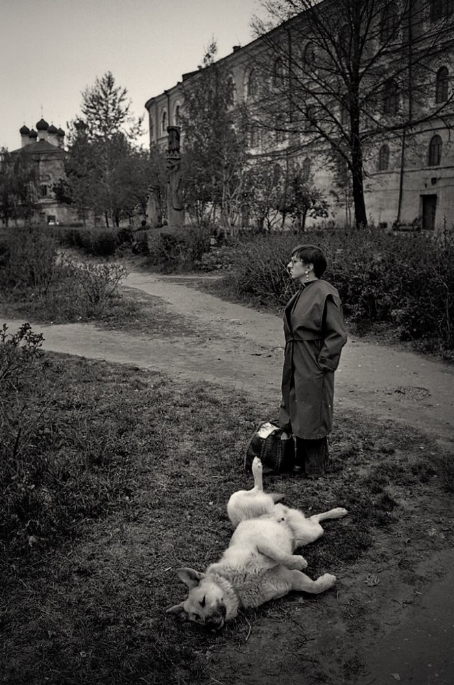 老照片 90年代初的俄罗斯喀山 困难时期的俄罗斯人