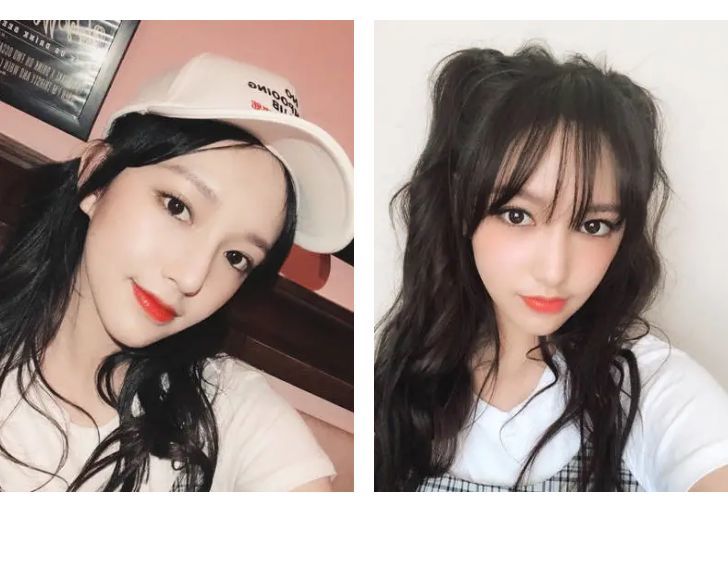 想不到啊 Lisa真的不能没有厚刘海 全网搜