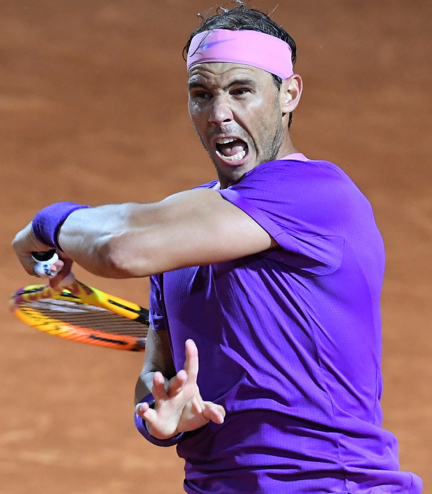 (外代二线)网球——意大利公开赛:纳达尔晋级