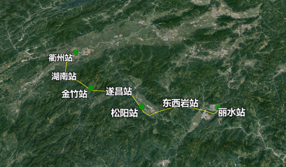 祝贺浙江人,衢丽(衢州-丽水)铁路全线开工,揭秘站点与线路_腾讯新闻