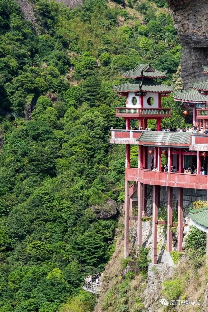 漳州旅遊南方懸空寺平和靈通巖寺風景美得不成樣子了