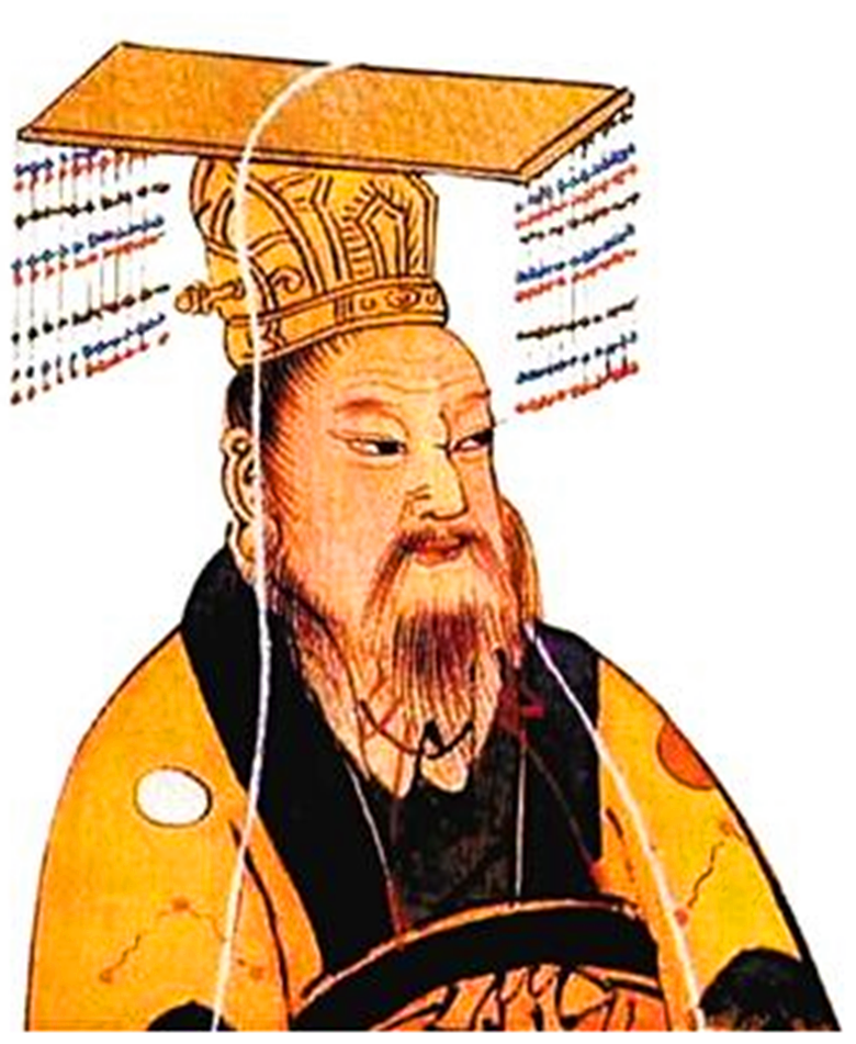 北周柱国大将军,大司马的杨坚接受周静帝的禅位,建立隋朝,史称"隋文帝