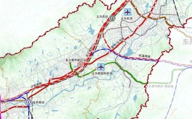 金義國際機場發佈最新招標公告按照軍航民航各一條跑道規劃建設