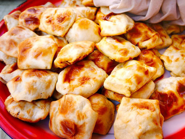 新疆的味道!烤包子!