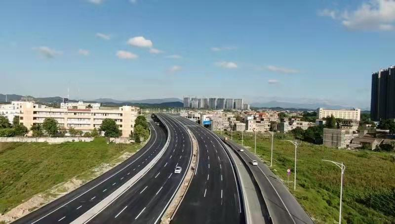 最新进展开平北环一期325国道跨线桥即将通车