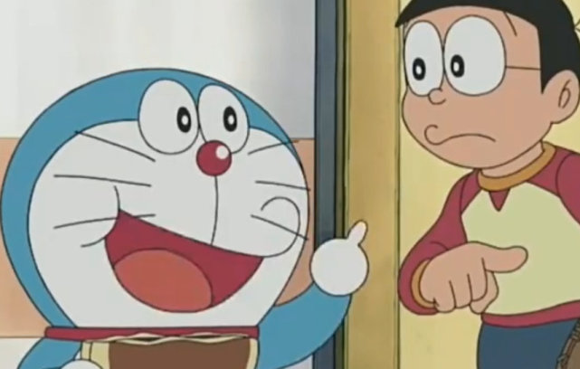 哆啦a梦的手上了热搜,印象中就是圆的,实际上他有指头