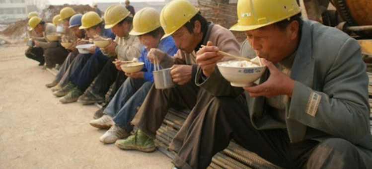 中国廉价劳动力图片