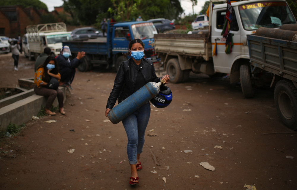 国际疫情尼泊尔氧气供应紧张