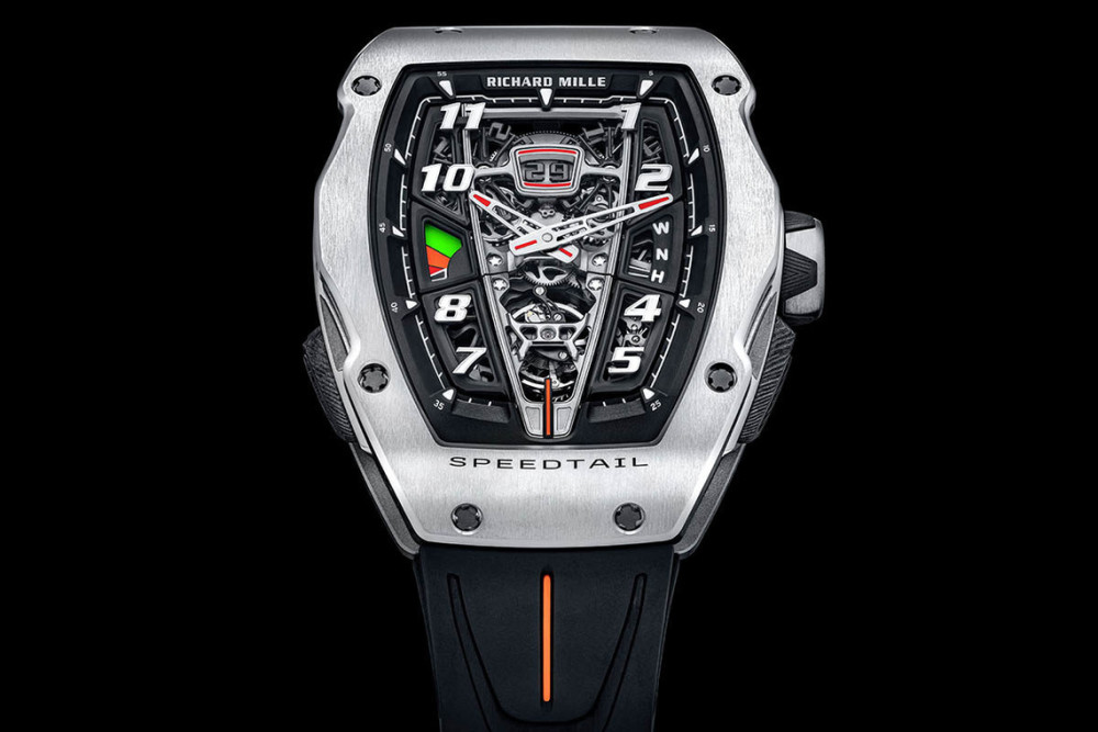 理查德·米勒rm 40-01自动上链陀飞轮迈凯轮speedtail